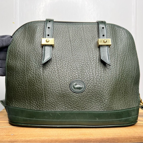 *RARE* Vintage Dooney & Bourke Metro Dome Zip Satchel - Picture 4 of 9